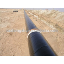 3PE steel pipe SSAW PE COATED FBE HOT SELL TUBE DIN ASTM API
